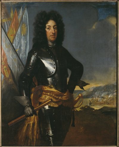 Le comte Adam Ludvig Lewenhaupt, general suedois - Adam Ludvig Lewenhaupt (1659-1719)伯爵の肖像、Krafft, David, von (1655-1724)作。油彩・キャンバス寸法：144x117cmストックホルム国立博物館 作： David von Krafft