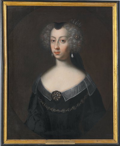 マリア・エレオノーラ（1599年 - 1655年）、スウェーデン王妃、ブランデンブルク王女 作： David von Krafft
