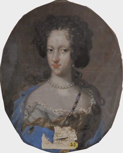 Sophie Amalie von Schleswig Holstein Gottorp, princesse dano norvegienne - ブランズウィック・ルーエネブルク公爵夫人ソフィー・アマリー・オブ・ホルスタイン＝ゴットルプ王女（1670-1710）の肖像画、Krafft, David, von (1655-1724)作。油彩・キャンバス寸法：69x56cmナショナルマ 作： David von Krafft