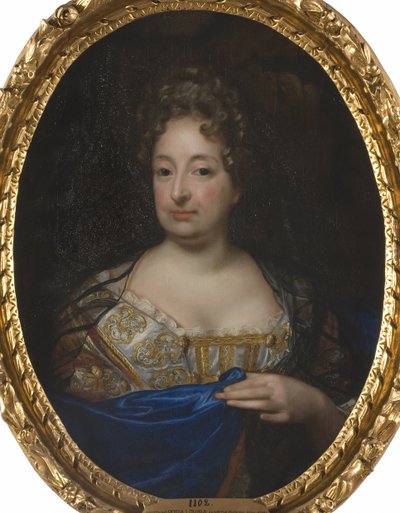 Sophie Charlotte de Hanovre, reine de Prusse - プロイセンの王妃Sophia Charlotte of Hanover (1668-1705)の肖像、Krafft, David, von (1655-1724)によるものです。油彩・キャンバス寸法：88x70cmストックホルム国立博物館 作： David von Krafft