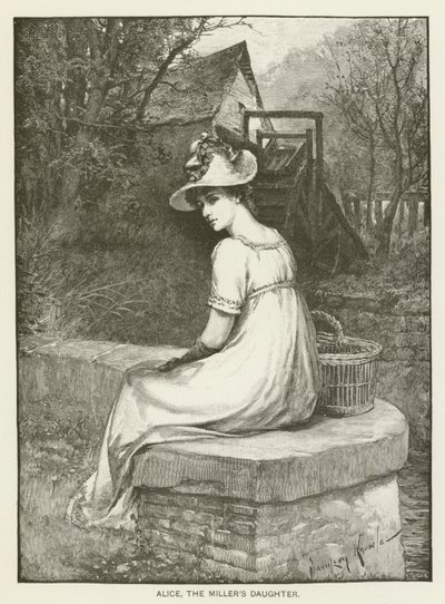 ミラー娘のアリス 作： Davidson Knowles