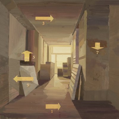  作： 