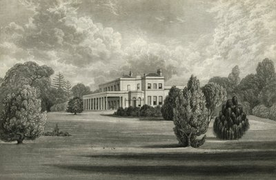 ウォルバートンハウス、1835年。 作： Dean Wolstenholme