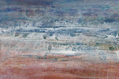 「抽象的な海岸の地平線」 作： Deb Chaney