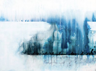 流れるようなアークティックブルー 作： Deb Chaney