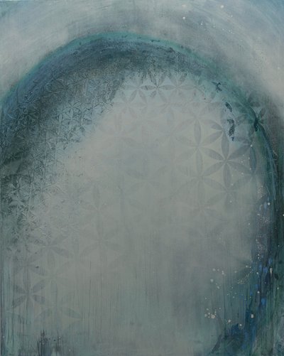 穏やかな花のアーチ 作： Deb Chaney