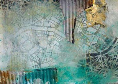 ティール・ゴールドの都市地図 作： Deb Chaney