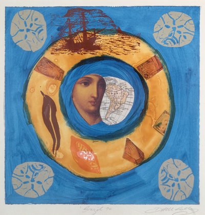 ブラジル1994（screenprint） 作： Deirdre Kelly