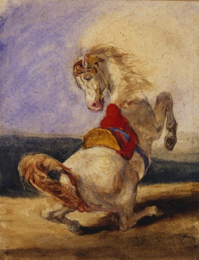 飼育馬 作： Delacroix