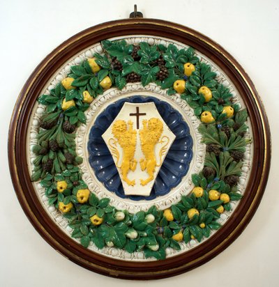 ロッテリンギ・デラ・スチュファ家の紋章 作： Della Robbia (workshop of)