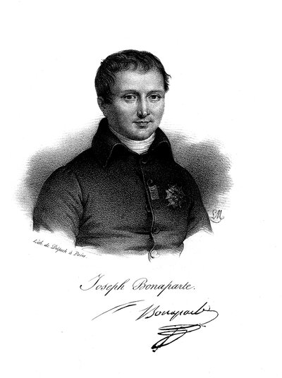 ジョセフ・ボナパルト1768-1844 c1830 作： Delpech
