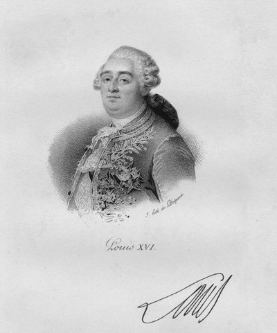 ルイ16世、c1820-1840。 作： Delpech