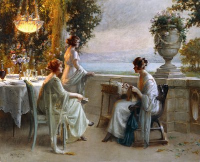 テラスのソワレ 作： Delphin Enjolras