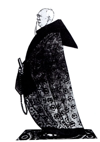 Fyodor Sologub 18631927マガジンサティリコンの絵、1913 作： Deni
