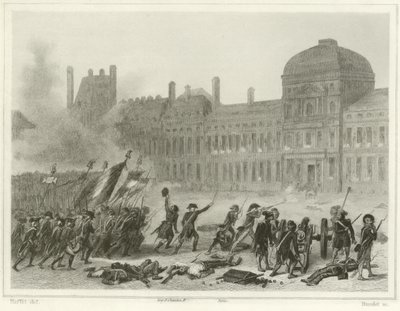 1792年8月10日 作： Denis Auguste Marie Raffet