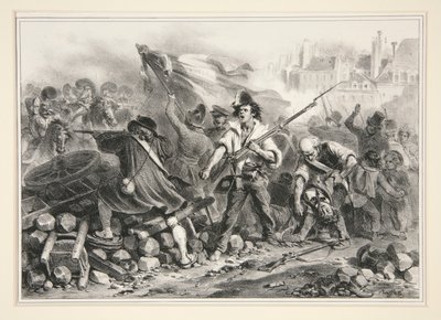 自由のために死ぬまで 作： Denis Auguste Marie Raffet