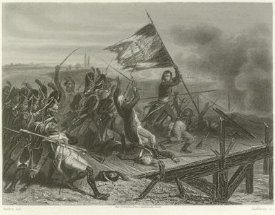 アルコレの橋の戦い 作： Denis Auguste Marie Raffet