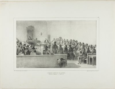 1837年7月15日、ワラキア州ブカレスト、ボヤルド人総会 作： デニス・オーギュスト・マリー・ラフェット