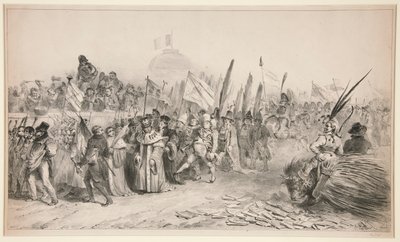 似顔絵が通過した素晴らしいレビュー 作： Denis Auguste Marie Raffet