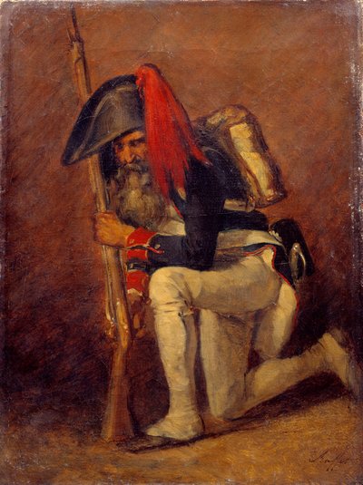 Le soldat de la Premiere Republique ドゥニ・オーギュスト・ラッフェ（1804-1860）の絵画 19世紀 日0.31x0.23 m 作： Denis Auguste Marie Raffet