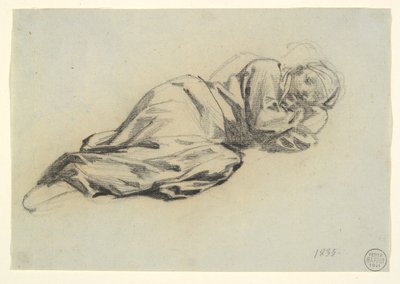 リクライニングフィギュア 作： Denis Auguste Marie Raffet