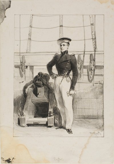 英国海軍, ラインクルー, 少尉 作： Denis Auguste Marie Raffet