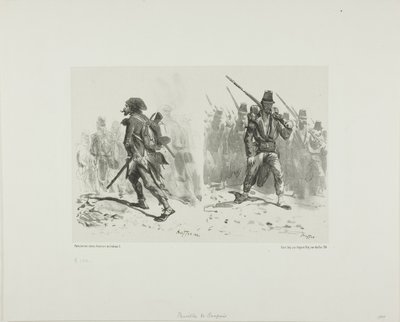 スケッチ・シート 作： Denis Auguste Marie Raffet