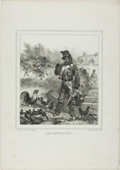 誘惑 作： Denis Auguste Marie Raffet