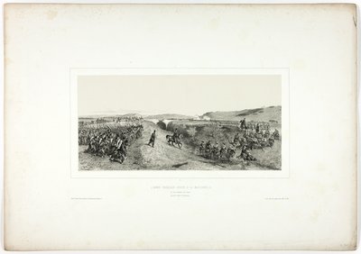 フランス軍がマリアネッラに到着, 「イタリアのお土産: ローマへの遠征」より 作： Denis Auguste Marie Raffet