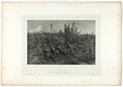 Memories of Italy: Rome Expedition の塹壕警備員 作： Denis Auguste Marie Raffet