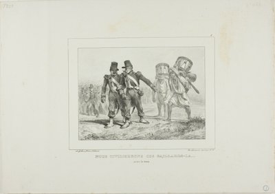 時間をかければ、あの連中を文明化できるだろう 作： Denis Auguste Marie Raffet