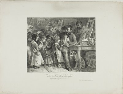 私たちの父祖の肖像画を描いたあなた方は、その子供たちの肖像画も描くのか？ 作： Denis Auguste Marie Raffet