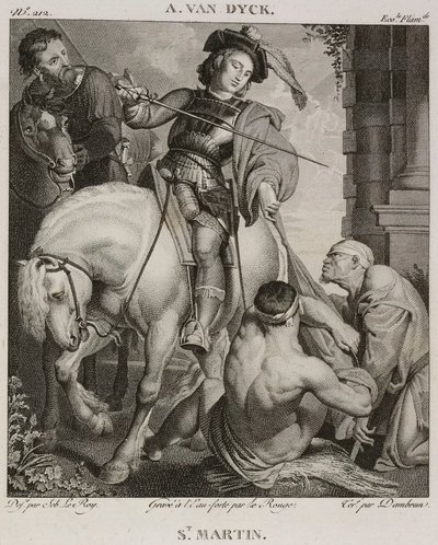 アントワーヌ・ファン・ダイクによるドゥニ＝セバスチャン・ルロワ《ルージュとダンブラン-聖マルタン》1802-1815年 作： デニス・セバスチャン・リロイ