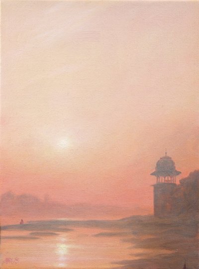 ヤムナの夕べ 作： Derek Hare