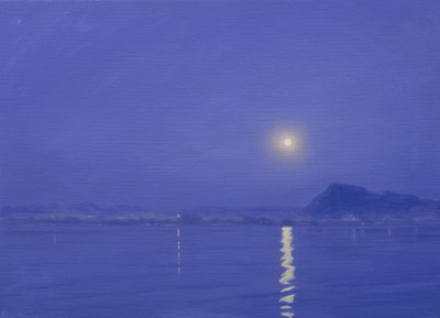 ウダイプールの月明かり 作： Derek Hare