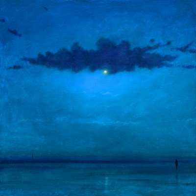 穏やかな幻想、2022年（キャンバスに油彩） 作： Derek Hare