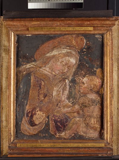 聖母子像 作： Desiderio da Settignano (after)