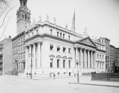 上訴裁判所ビル（ニューヨーク、1903年頃）（モノクロ写真 作： Detroit Publishing Co.