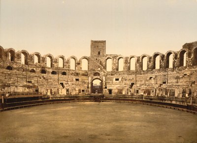アリーナ、フランス、アルル、フォトクロムプリント、1900年頃 作： Detroit Publishing Co.