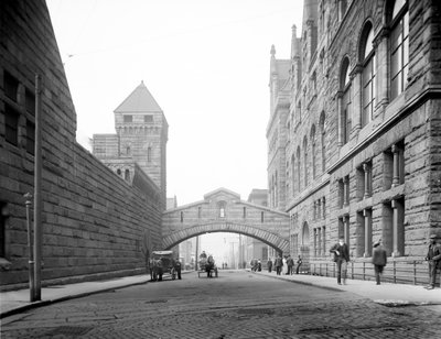 ため息の橋（ペンシルバニア州ピッツバーグ 作： Detroit Publishing Co.