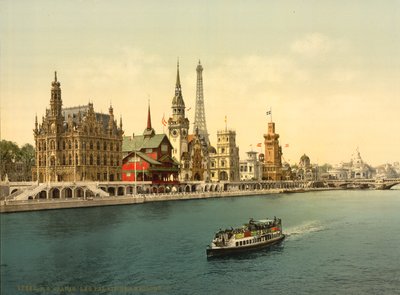 1900年の万博博覧会、パリ、1890〜1900年頃 作： Detroit Publishing Co.