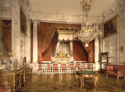 グランドトリアノン、皇后両陛下の部屋、ベルサイユ、1890年〜1900年頃 作： Detroit Publishing Co.
