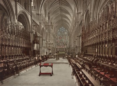 リンカーン大聖堂合唱団、1900年頃 作： Detroit Publishing Co.