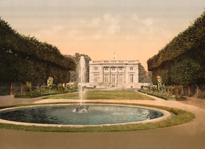 プティトリアノン、ベルサイユ、1890年〜1900年頃 作： Detroit Publishing Co.