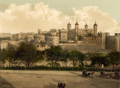 ロンドン塔、1890〜1900年頃 作： Detroit Publishing Co.