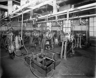 テストルーム（Leland & Faulconer Manufacturing Company、デトロイト 作： Detroit Publishing Co.