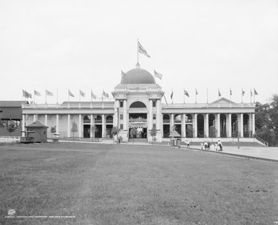 ワンダーランド、ケニーウッド・パーク、ピッツバーグ近郊、1906年頃（モノクロ写真 作： Detroit Publishing Co.