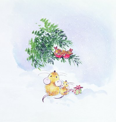 クリスマスマウスとロビン 作： Diane Matthes