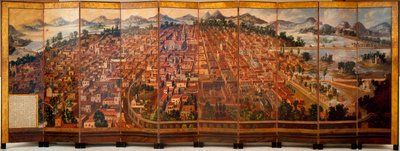 メキシコ市、1690年頃。 作： Diego Correa
