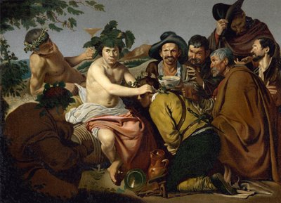 バッカスの凱旋」（クロモリト 作： Diego Rodriguez de Silva y (after) Velazquez